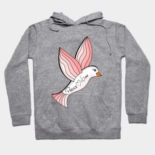 Marvelous Peace and Love Dove Hoodie